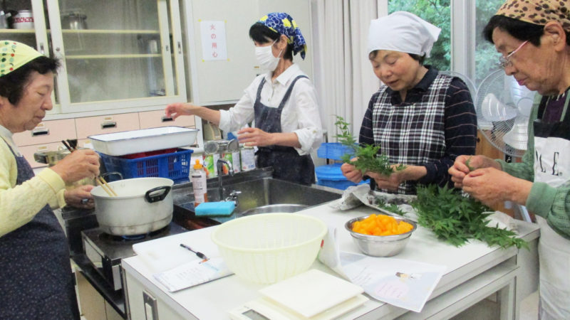 鳥羽市元小浜小学校で料理教室を開催いたしました！