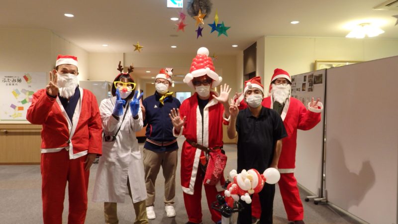 ふたみ苑にてクリスマスおやつバイキングを行いました