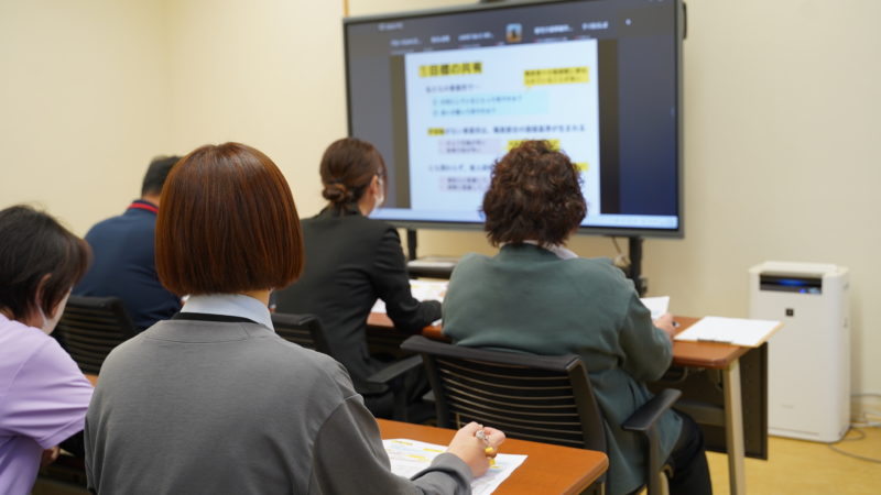 伝わる関わりを大切に!豊和グループ合同研修を実施しました。