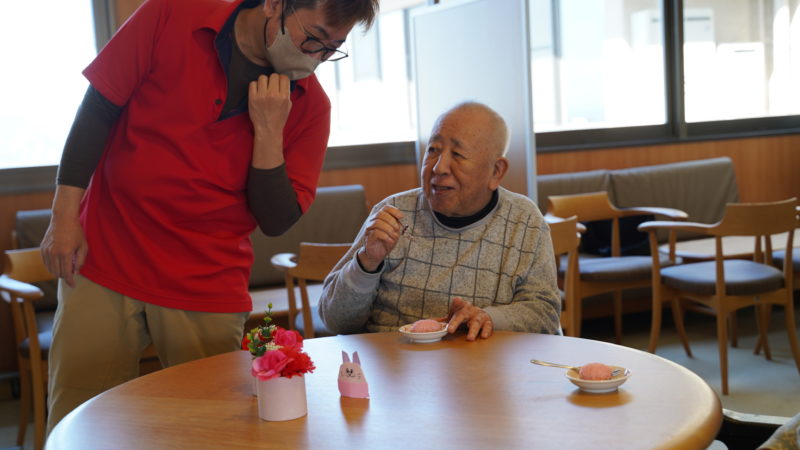 あらしま苑で3月の喫茶を開催いたしました